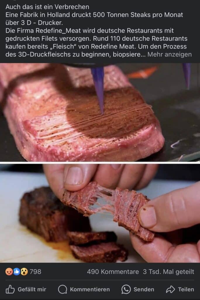 Revolution auf dem Teller: Wie 3D-gedrucktes Pflanzenfleisch den deutschen Markt erobert Revolution auf dem Teller: Wie 3D-gedrucktes Pflanzenfleisch den deutschen Markt erobert