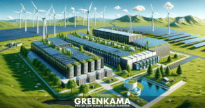 Zukunftsorientierte Umgestaltung: Wie das Energieeffizienzgesetz Rechenzentren revolutioniert - Mimikama Dall-E