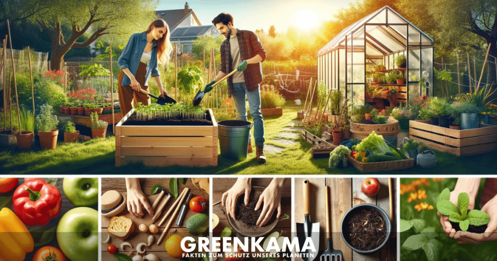 Gärtnern und Kompostieren für Einsteiger - Mimikama Dall-E