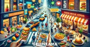 Essen retten mit Apps: Ein Schritt gegen Lebensmittelverschwendung - Mimikama Dall-E